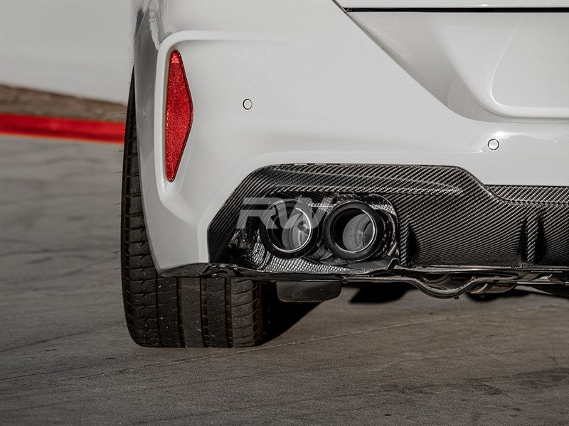 BMW F91 F92 F93 M8 OE Style CF Rear Diffuser