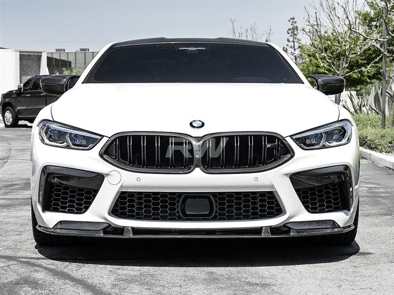 BMW F91 F92 F93 M8 RWS Carbon Fiber Front Lip Secondary image
