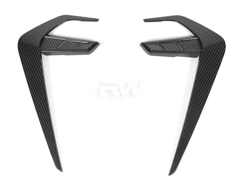 BMW F91 F92 F93 M8 Carbon Fiber V2 Fender Trims