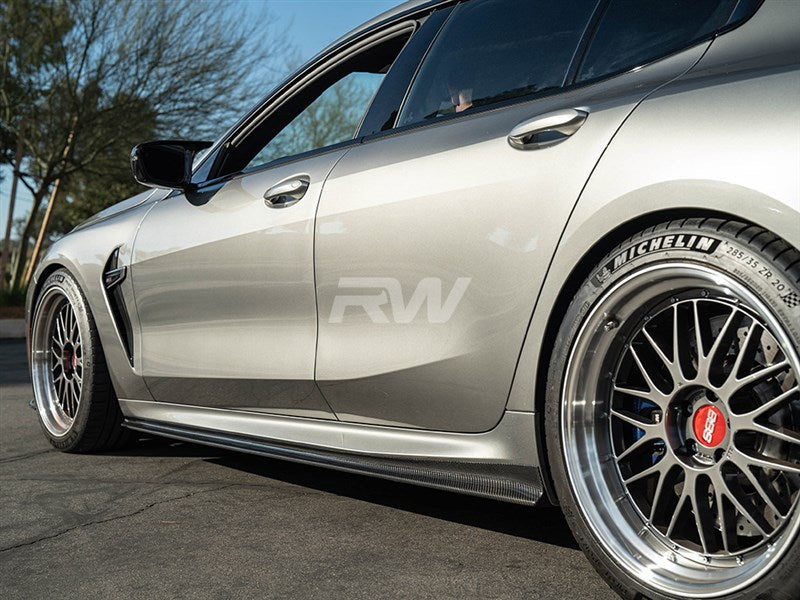 BMW G16/F93 M8 Grand Coupe CF Side Skirts