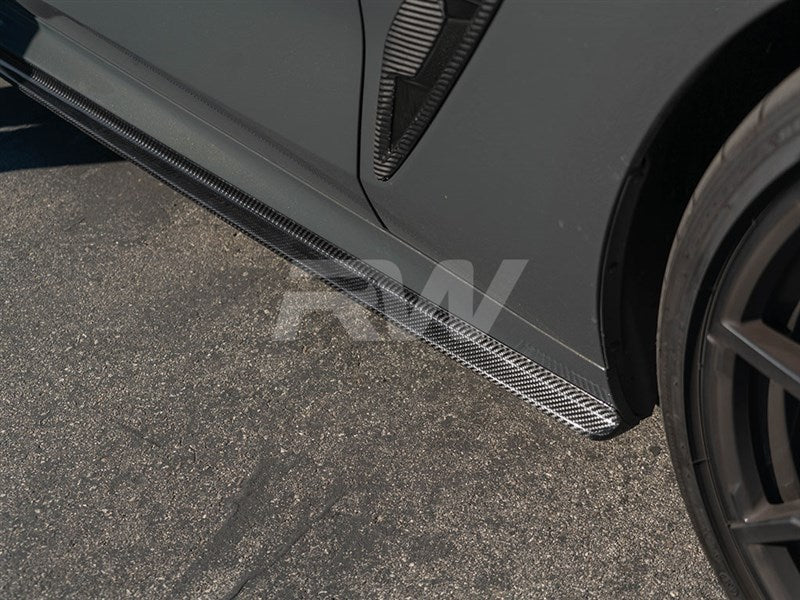 BMW G16/F93 M8 Grand Coupe CF Side Skirts