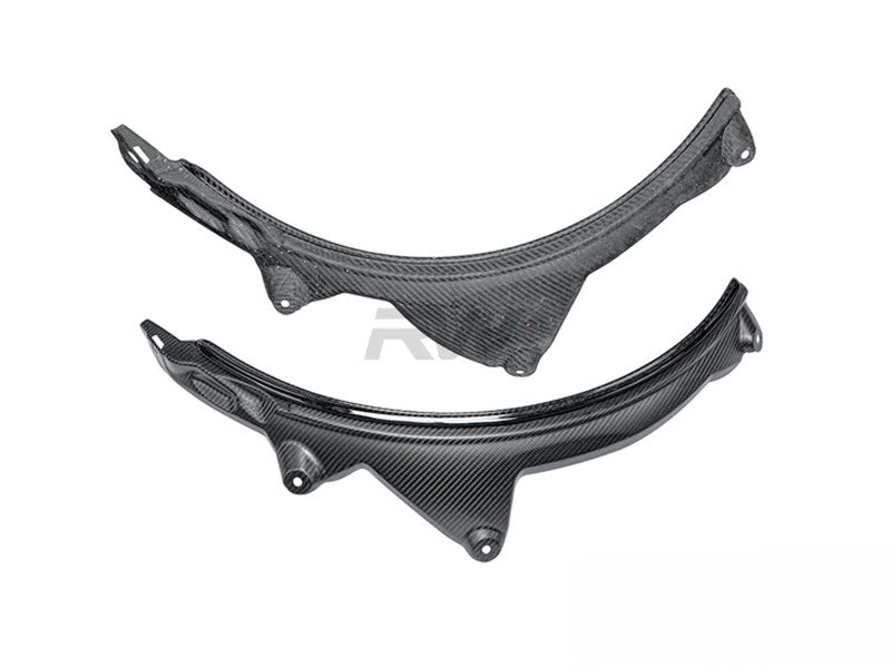 BMW F93 M8 CF Rear Wheel Arch Extensions Secondary image