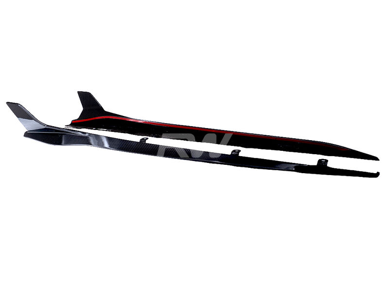 BMW G16 F93 M8 SQ Style Carbon Fiber Side Skirts