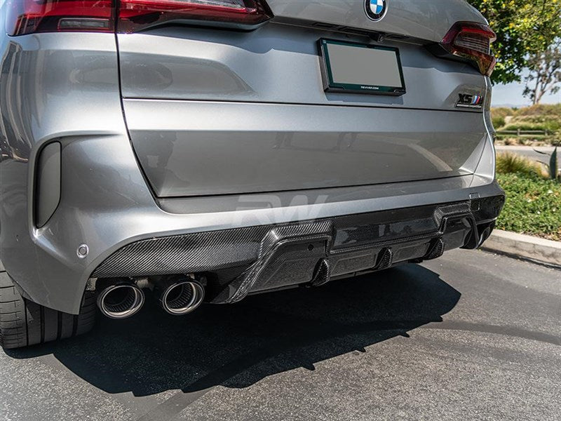 BMW F95 X5M/F96 X6M RWS CF Rear Diffuser