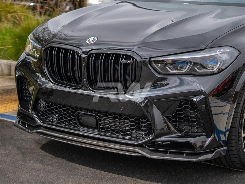 BMW F95 X5M Man Style Carbon Fiber Front Lip