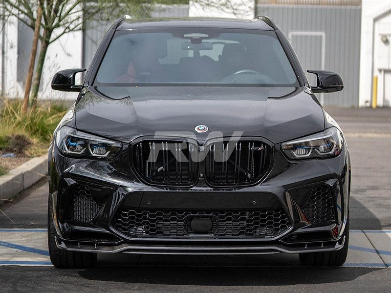 BMW F95 X5M Man Style Carbon Fiber Front Lip