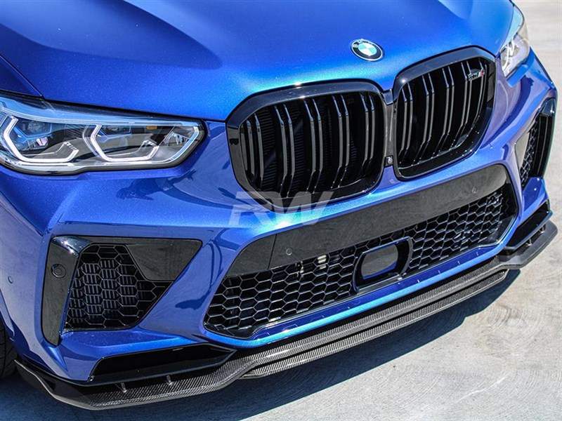 BMW F95 X5M Man Style Carbon Fiber Front Lip
