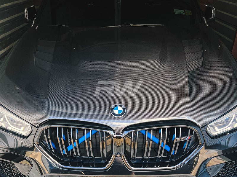 BMW G05 X5 F95 X5M Carbon Fiber Hood