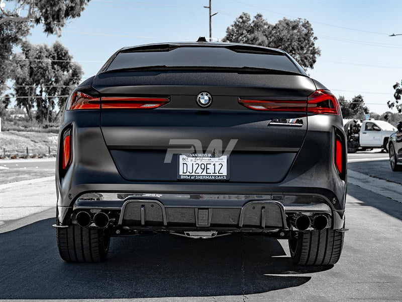 BMW F95 X5M/F96 X6M Man Style CF Diffuser