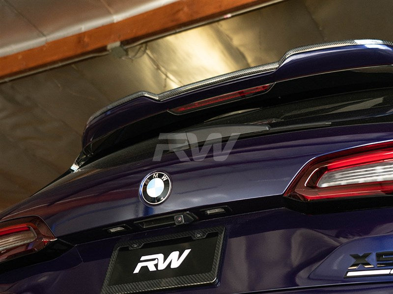 BMW F95 X5M RWS Carbon Fiber Roof Spoiler