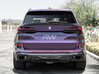 BMW F95 X5M G05 X5 RWS CF Mid Spoiler