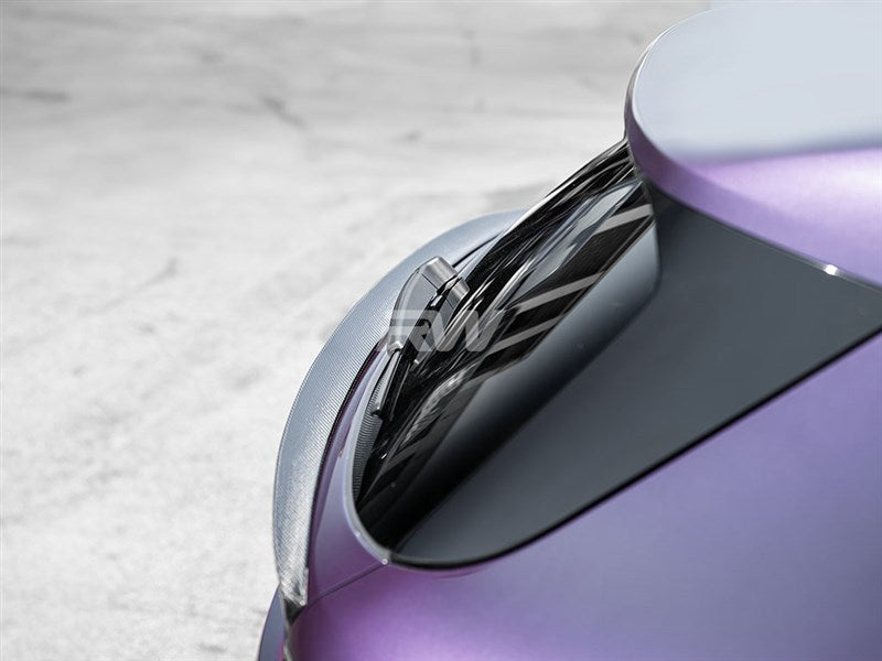 BMW F95 X5M G05 X5 RWS CF Mid Spoiler