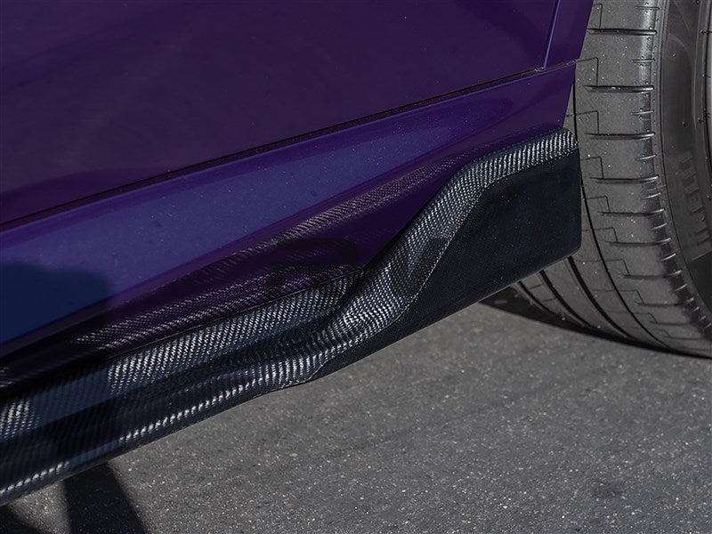 BMW G05 X5 F95 X5M DTM CF Side Skirts Secondary image