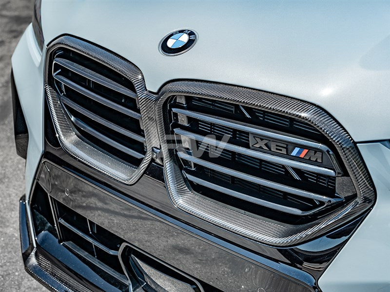 BMW F95 F96 G06 LCI CF Grille Surrounds