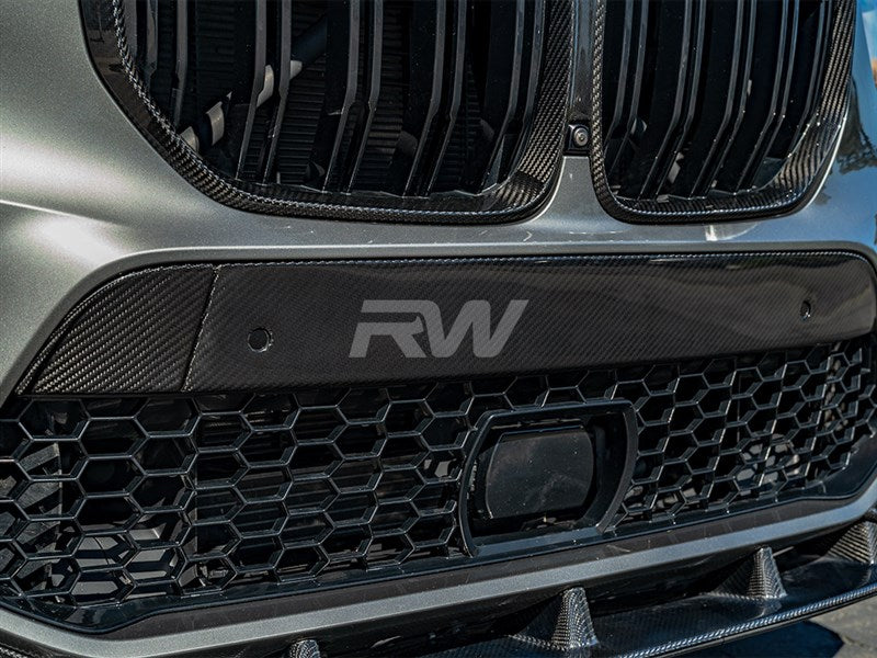 BMW F95 X5M Pre LCI CF Front Bumper Trim