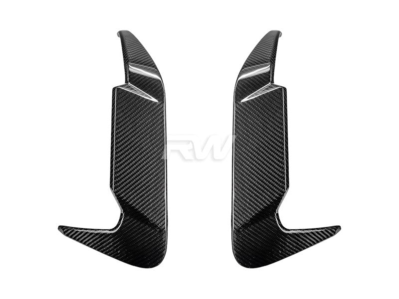 BMW F95 X5M LCI CF Rear Bumper Trims
