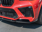 BMW F95 X5M Carbon Fiber Front Lip Spoiler