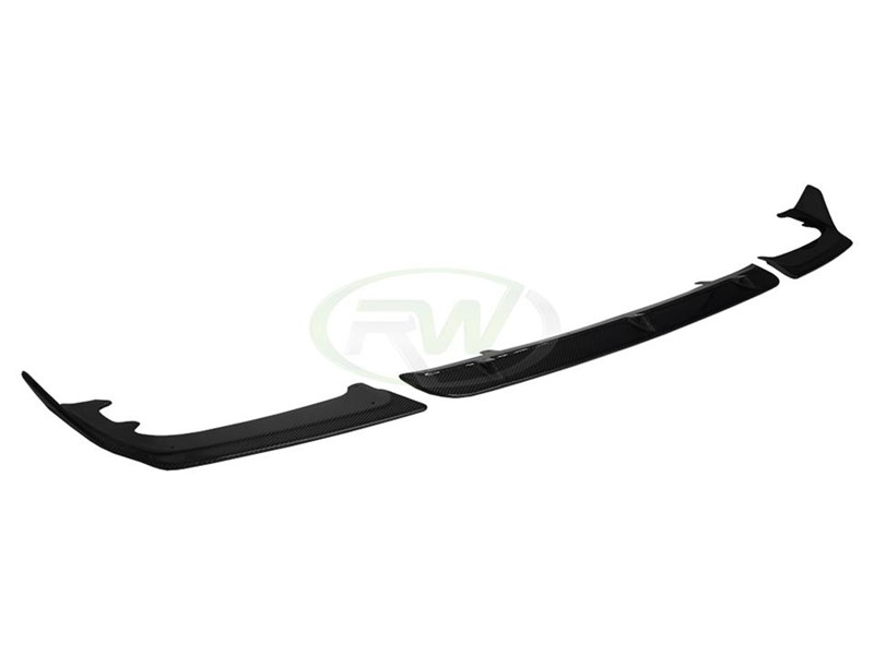 BMW F95 X5M Carbon Fiber Front Lip Spoiler