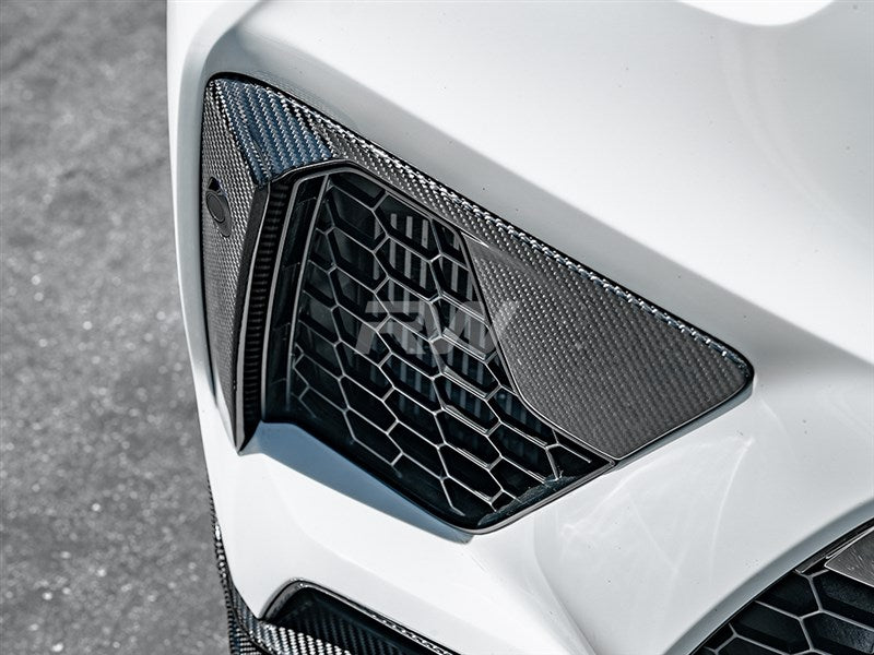 BMW F95 X5M Carbon Fiber Front Air Duct Trims