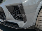 BMW F95 X5M Carbon Fiber Front Air Duct Trims