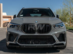BMW F95 X5M Carbon Fiber Front Air Duct Trims