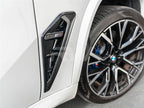 BMW F95 X5M Carbon Fiber Side Vent Covers