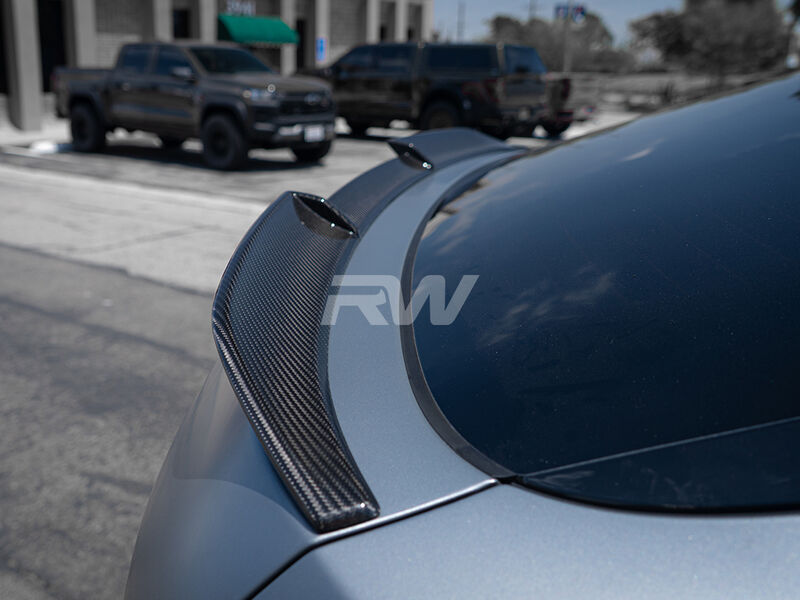 BMW F96 X6M G06 X6 DTM CF Trunk Spoiler