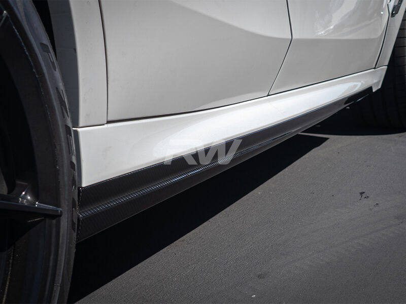 BMW G06 X6 F96 X6M Perf. Style CF Side Skirts