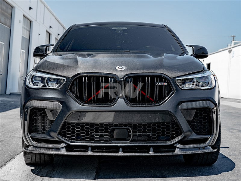 BMW F96 X6M RWS Carbon Fiber Front Lip Secondary image