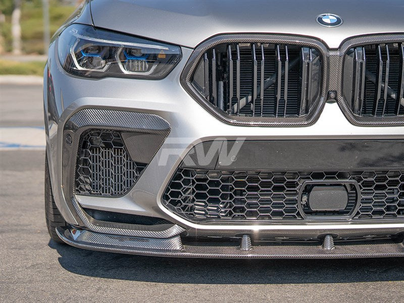 BMW F96 X6M RWS Carbon Fiber Front Lip