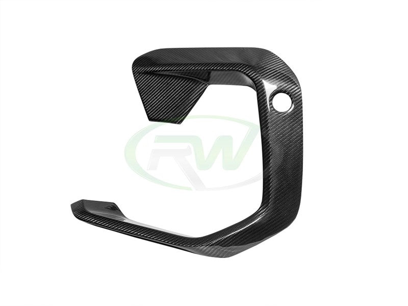 BMW F96 X6M CF Upper Bumper Splitters