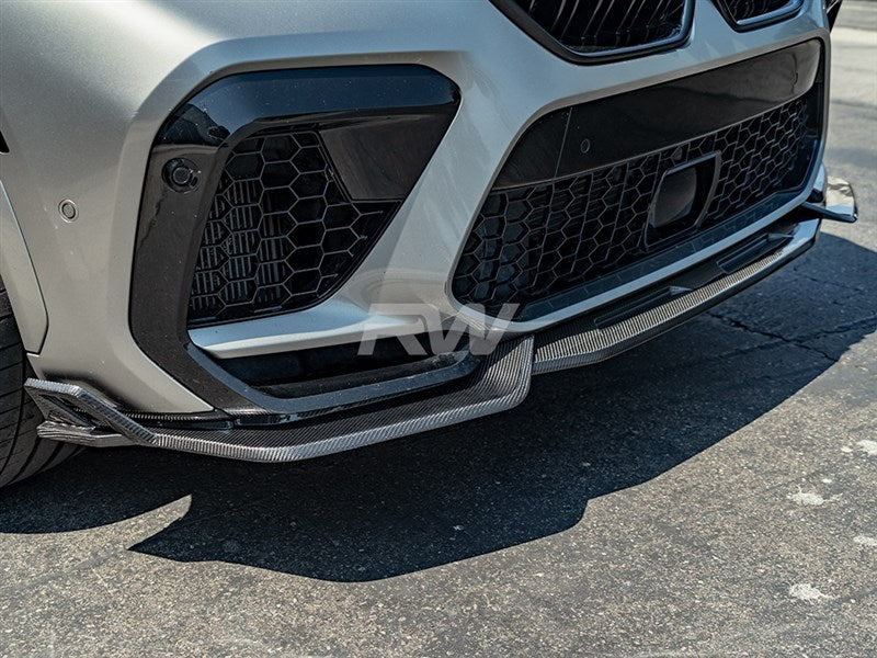 BMW F96 X6M Carbon Fiber DTM Front Lip