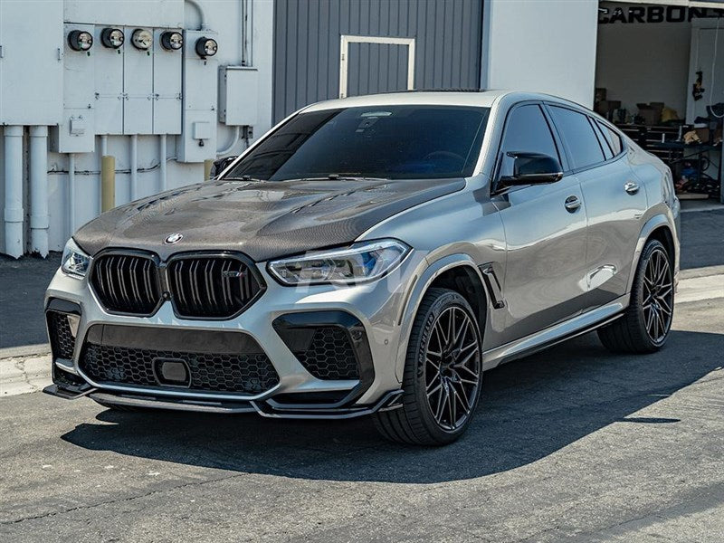 BMW F96 X6M Carbon Fiber DTM Front Lip