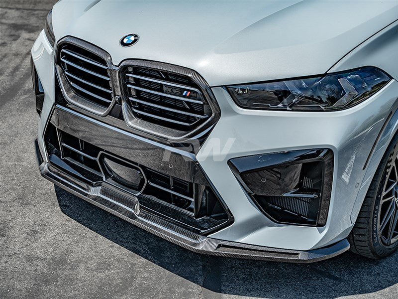 BMW F96 X6M LCI RWS Carbon Fiber Front Lip