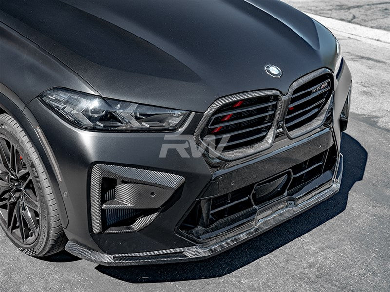 BMW F96 X6M LCI RWS Carbon Fiber Front Lip
