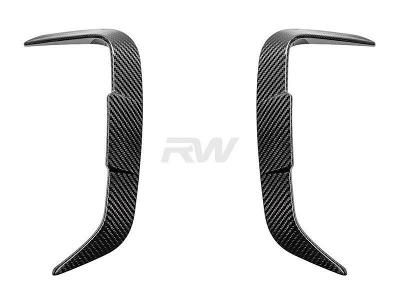 BMW F97 X3M LCI CF Rear Bumper Trims