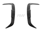 BMW F97 X3M LCI CF Rear Bumper Trims