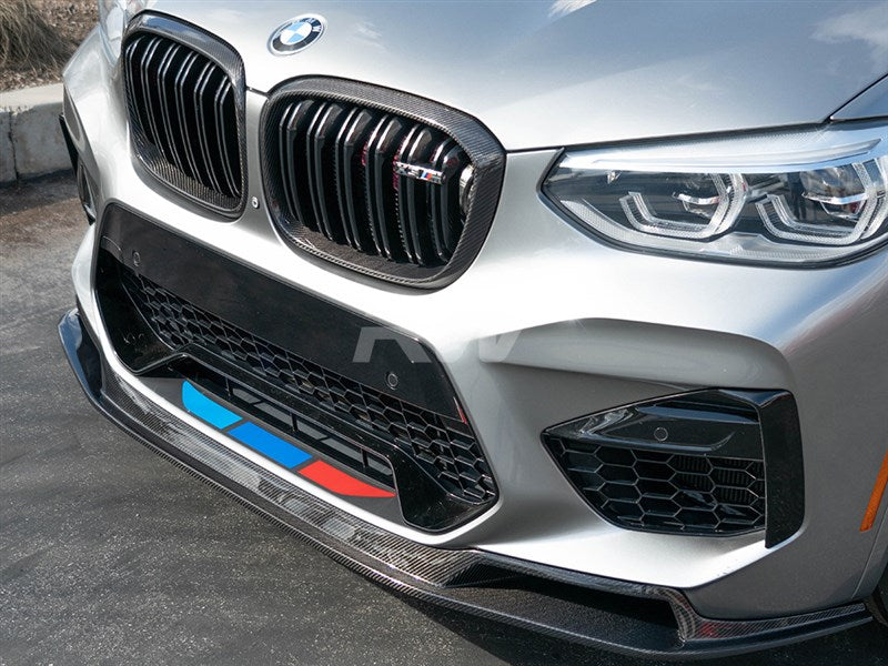 BMW F97 X3M/F98 X4M RWS CF Front Lip Spoiler