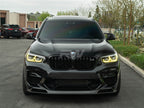 BMW F97 X3M/F98 X4M RWS CF Front Lip Spoiler