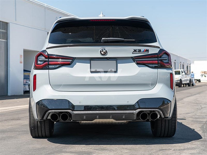 BMW G01 X3 F97 X3M RWS CF Mid Spoiler