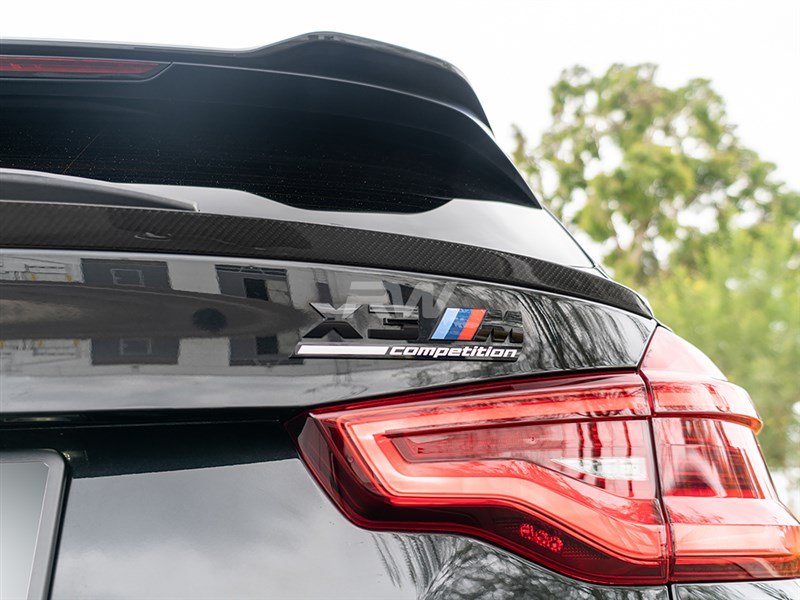 BMW G01 X3 F97 X3M RWS CF Mid Spoiler