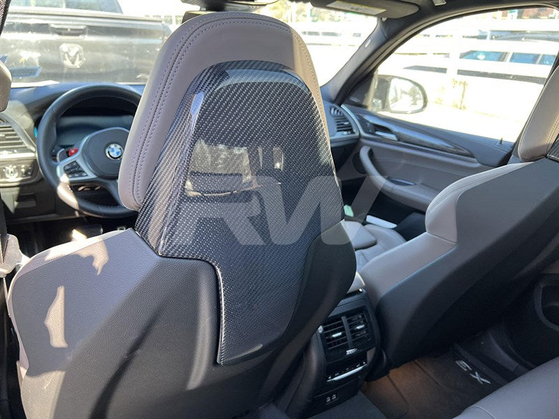 BMW F97 X3M/F98 X4M CF Upper Seat Backs