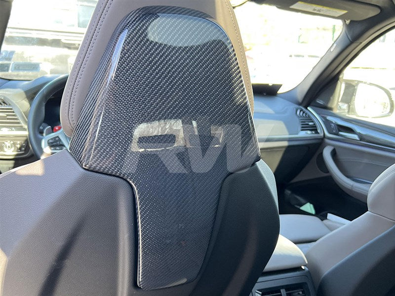 BMW F97 X3M/F98 X4M CF Upper Seat Backs