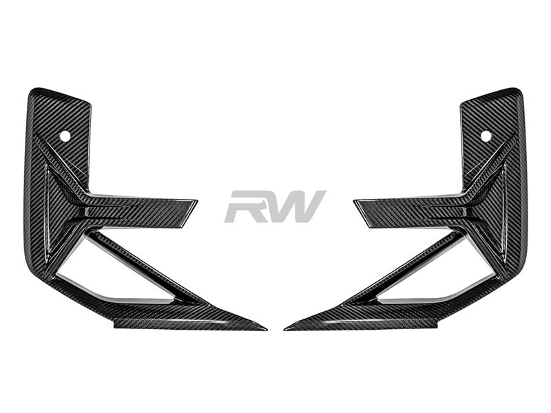 BMW F97 X3M F98 X4M LCI CF Front Bumper Trims