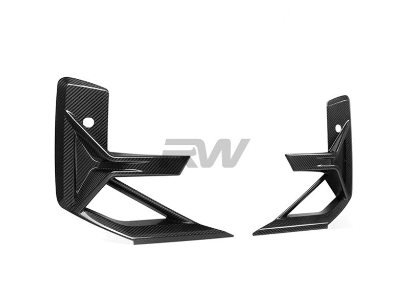 BMW F97 X3M F98 X4M LCI CF Front Bumper Trims