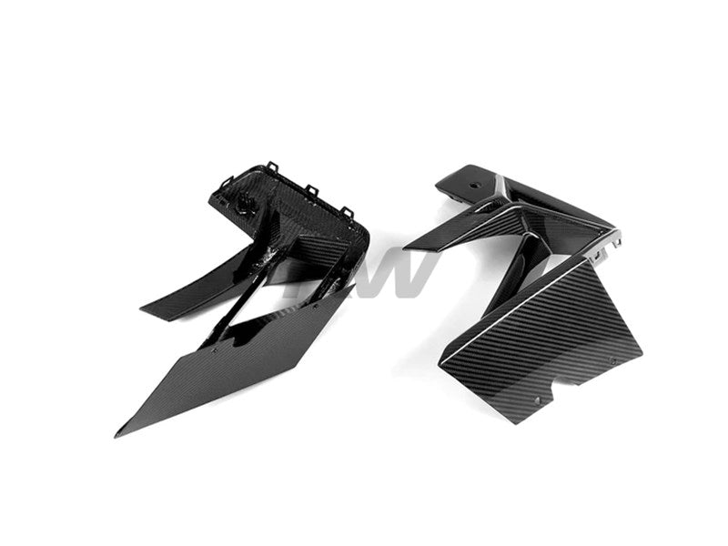 BMW F97 X3M F98 X4M LCI CF Front Bumper Trims