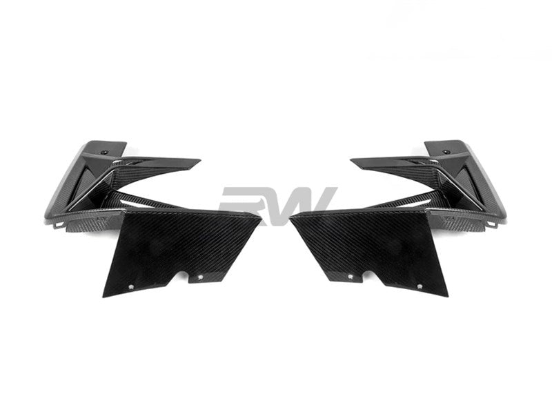 BMW F97 X3M F98 X4M LCI CF Front Bumper Trims