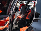 BMW F97 X3M F98 X4M Carbon Fiber Seat Backs