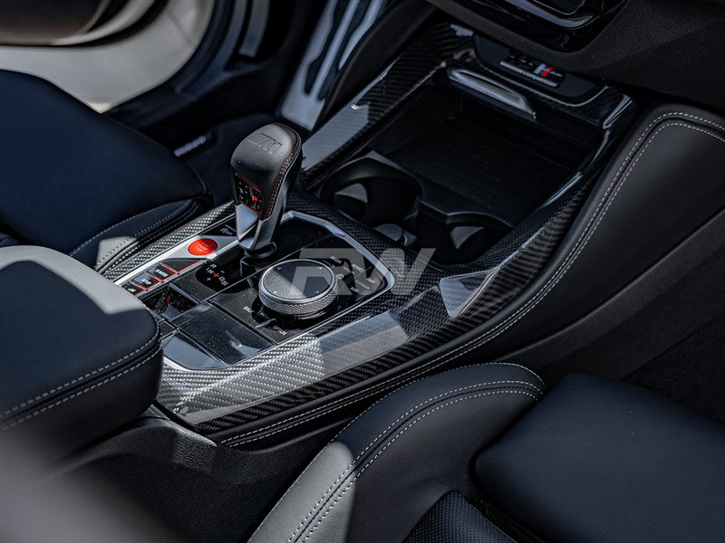 BMW LCI X3M X4M X3 X4 CF Center Console Trim