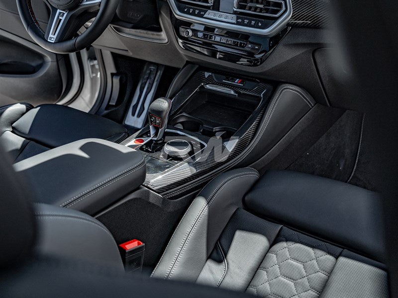 BMW LCI X3M X4M X3 X4 CF Center Console Trim